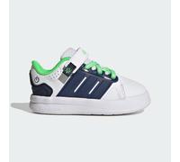 LIGHTORAMA COURT KIDS SCHUH Cloud White / Night Indigo / Screaming Green 24