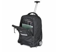 LIGHTPAK Organizer Laptop-Rucksack, Nylon, schwarz