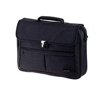 LIGHTPAK 46145 Laptoptasche Motion, Notebooktasche für 17 Zoll Laptops, Umhängetasche aus 600D Polyester mit Organizer-Fach, Businesstasche, Geschäftstasche, Anthrazit, Grau, ca. 34 x 43 x 12 cm