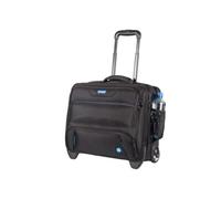 LIGHTPAK Business Laptop Trolley RPET, schwarz Präzisionslaufrollen, Tragegriff,