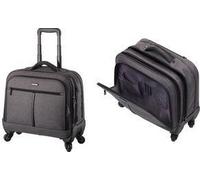 LIGHTPAK Business Notebook-Trolley "PHOENIX", grau Polyester, arretierbares Trolleysystem 102 cm, Tragegriff, - 1 Stück (46133)