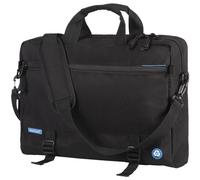 Lightpak Laptop-Multifunktionstasche 3in1 »RPET« aus Recycling-Material schwarz, 43x32x9 cm