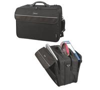 Lightpak Laptoptasche CORNICHE 43,2 cm (17 Zoll) Polyester schwarz, 41x33.5x21 cm