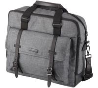 Lightpak Laptoptasche Twyx 400x310x120mm 600D Polyester grau Packung mit 3 Stück - 46163