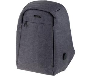 Lightpak Rucksack SAFEPAK Polyester grau