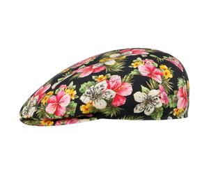 Lightweight Flower Mix Flatcap by Stetson bunt M (56-57 cm)
