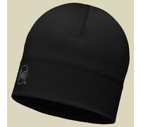 Lightweight Merino Wool Hat, solid black solid black