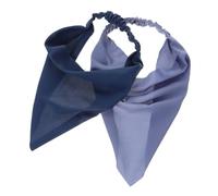 LIGIGWASH 2 Stück Teiliges Elastisches Dreieck-kopftuch aus Chiffon Schlichtes Vielseitiges Stirnband für Damen Modisches Haarband für Alltag und Besondere Anlässe