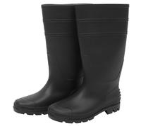 LIGIGWASH Regenstiefel für Herren Kniehohe PVC Arbeitsschuhe mit Stahlkappe Rutschfest und Strapazierfähig Chemikalienbeständig für Landwirtschaft und Reinigung