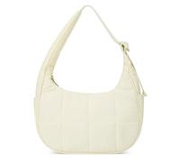 LIGSLN Wasserabweisende, gesteppte Nylon-Schultertasche, übergroßes Puffer-Design, bequeme Crossbody-Tragetasche, gesteppte Schultertasche aus Nylon, beige, One Size