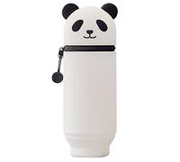 Lihit Lab Kawaii Japanischer Panda, großes Steh-Federmäppchen für Schule, Büro, Uni, niedlicher Schulbedarf, Tier-Stifthalter, Federmäppchen, Mädchen, Künstler-Federmäppchen, Panda (A7714-6)