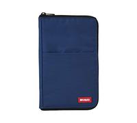 LIHITLAB A7653-11 Dünnes Stifteetui, breit, 1,9 x 14,9 x 21,6 cm, Indigo