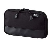 LIHITLAB Smart Fit ACTACT Stationery Compact Pen Case - Black (Green Tea Set)