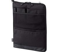 LIHITLAB Smart Fit ACTACT Stationery Inner Bag In Bag A4 Vertical - Black (Green Tea Set)