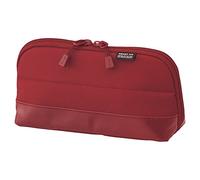 LIHITLAB Smart Fit Stifteetui (Federmäppchen), Marineblau, 20,3 x 10,2 cm (A7688-11) rot