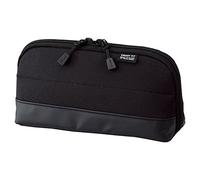 LIHITLAB Smart Fit Stifteetui (Federmäppchen), marineblau, 20,3 x 10,2 cm (A7688-11) Schwarz