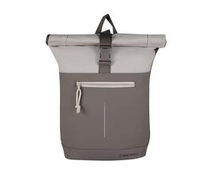 LIKE it a LOT - Freizeitrucksack New York Rolltop Backpack 16L Taupe/Beige Taupe