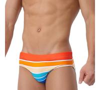 LikeJump Herren Badeshorts Schwimmen Board Surf Shorts Trunks Badeanzüge Bikini-Hose, G Orange, XXL