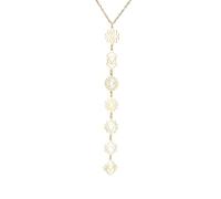 LIKGREAT 7 Chakra Halskette für Damen Edelstahl Spirituelle Heilung Chakra Anhänger Halskette Yoga Meditation Schmuck zum Muttertag (1-Gold)