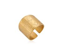 LIKGREAT Tetragrammaton Ring Pentagramm Stern Pentagramm Ring Siegel von Solomon Wicca Ring jüdischer Jahwe Talisman Amulett Schutz Edelstahl religiöser Schmuck Geschenke für Männer Frauen (g-20)
