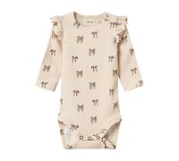Lil' Atelier Baby Damen Nbfgavo EKO Ls Slim Body Lil Noos, Silver Peony, Numeric_86