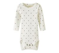 Name it Baby Mädchen Langarmbody NBFGAGO LS SLIM BODY LIL coconut milk 62
