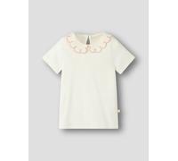 Lil' Atelier FFundo T-Shirt - 98 / coconut milk / 57% Cotton - Organic 38% Lyocell TENCEL™ 5% Elastane
