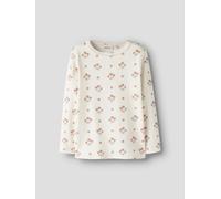 Lil' Atelier Flayo Langarmshirt Modal - 104 / coconut milk flower pink / 57% Baumwolle - Bio 38% Lyocell TENCEL™ 5% Elasthan