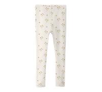Lil' Atelier Flayo Leggings Modal - 122 / coconut milk flower yellow / 57% Baumwolle - Bio 38% Lyocell TENCEL™ 5% Elasthan