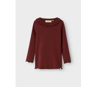 Lil' Atelier Gayo Koj Langarmshirt Tencel - 92 / hot chocolate / 57% Cotton - Organic 38% Lyocell TENCEL™ 5% Elastane