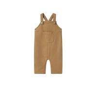 Lil Atelier Latzhose "London" in Hellbraun - Größe 74 | Babyhosen