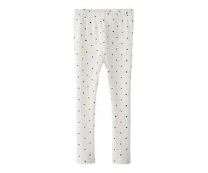 Lil Atelier Leggings "Gago" in Creme - Größe 122 | Kinderhosen