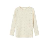 Lil' atelier mini Mädchen Nmfgago Ls Slim Top Lil Noos, Coconut Milk, 110