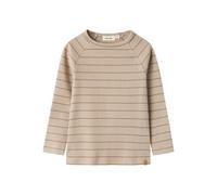 Lil' atelier mini Jungen Nmmkail Ls Slim Top Lil Noos, Pure Cashmere, 98 EU
