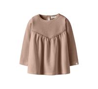 Lil Atelier Longsleeve "Berry" in Hellbraun - Größe 92 | Kinder Longsleeves