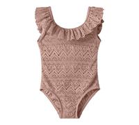 Lil' atelier mini Mädchen Nmffeline Swimsuit Lil, Misty Rose, 92 cm