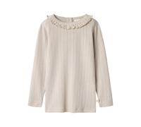 Lil' atelier mini Mädchen Nmfrachel NIS Ls Slim Top Lil Noos, Gray Morn, 92 EU