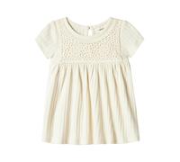 Lil’ Atelier - NBFFLORA SS BODY DRESS LIL turtledove - Gr. - 56