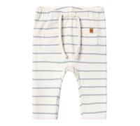 Lil´Atelier-NBMKAIL REG PANT LIL NOOS- Coconut Milk/ Zen Blue REGULAR FIT HOSE - 68