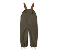 Lil Atelier Regenhose in Khaki - Größe 122/128 | Kinder Outdoorhosen