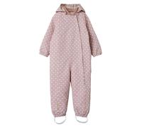 Lil Atelier Regenoverall "Flamint" in Rosa - Größe 116 | Kinder Outdoor Jacken