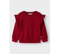 Lil Atelier Sweatshirt - 110 / red dahlia / 100% Bio-Baumwolle