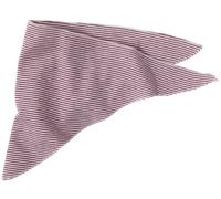 Lilano Baby und Kinder Dreieckstuch Wolle Seide beere geringelt Maße 62 x 28 cm