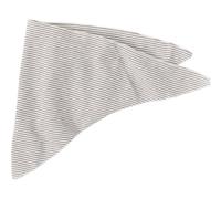 Lilano Baby und Kinder Dreieckstuch Wolle Seide grau-geringelt Maße 62 x 28 cm