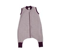 Lilano Baby und Kinder Schlafanzug Wolle Seide beere-geringelt Gr.86/92