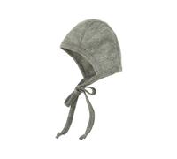 Lilano Erstlingsmütze Wolle Seide melange-grau Gr.56