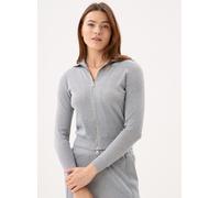 Lili Sidonio - Bekleidung Young Ladies Knitted Jacket LALF172EP - Grau - Größe L