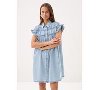 Lili Sidonio - Bekleidung Young Ladies Woven Dress ZPL115EE - Blau - Größe XS