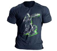 LILIHOT Basic T-Shirt Herren, Schön Summer Tops Universal Herren Hemd Kurzarm Sportbekleidung Baggy Arbeitshemd Herren Freizeithemden Für Herren Kleidung Herren Uniform Outdoor Shirt Kurzärm