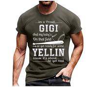 LILIHOT Henley Shirts Charme Urban Classic Herren T-Shirt Tops Kurzärm Bequeme Laufshirt Herren Universal Herren Hemden Slim Fit Freizeithemden Für Herren Funktionsshirt Herren Outdoor Shirt